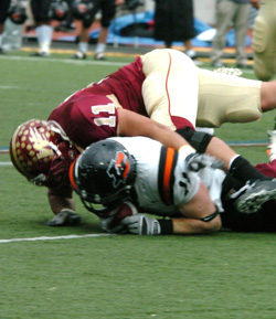 Bruno Honored as NWC Defensive Student-Athlete of the Week