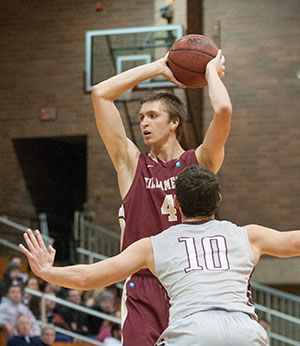 Missionaries Win 67-56 after Holding Off Rally by Willamette in Second Half