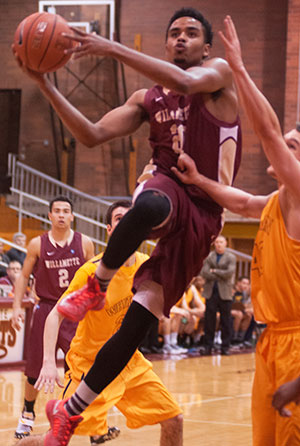 Troplent Scores 19 Points as Willamette Holds Off George Fox, 75-72