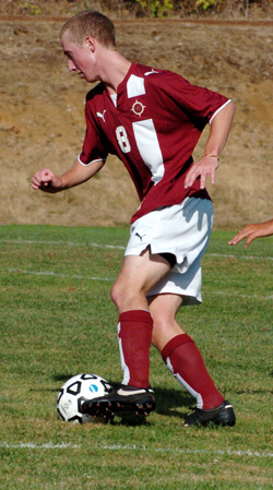Kaufman Scores in First Minute, as Bearcats Tie Eagles, 1-1