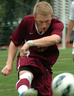 Jacobson Named NWC Men's Soccer Offensive Student-Athlete of the Week