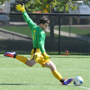 Nationally Ranked Loras Scores Two Late Goals to Down Willamette, 3-0