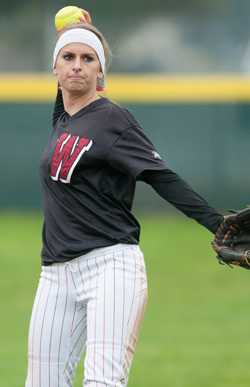 Bearcats and Pirates Split Doubleheader in Softball