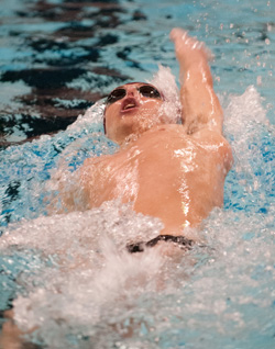 Piper is 6th in 200 Back, Parkinson Takes 6th in 1,650 Freestyle, at NWC Meet