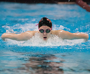 Tallman Sets Willamette Record of 2:10.46 in 200 I.M. Prelims at NWC Meet