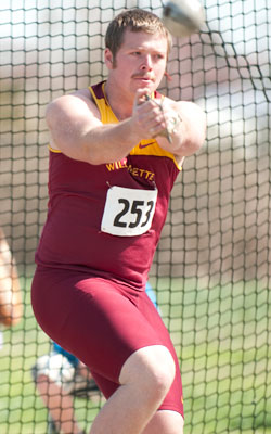 Faulhaber and Greenberg Lead Bearcats in Pacific Northwest Hammer Throw