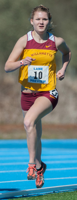 Willamette Track and Field Teams Compete at John Knight Twilight