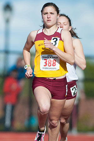 Freeby and Ostrander Finish First and Second in Women's Steeplechase