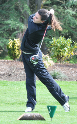 Bearcats Hold Third Place after First Day of NWC Spring Classic