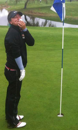 Levy Shoots a Hole-in-One for WU at NWC Fall Classic