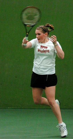 Willamette Sweeps Doubles, Defeats George Fox, 6-3