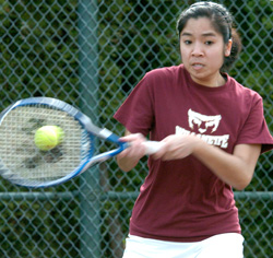 Willamette Downs Pacific in Women's Tennis, 7-2