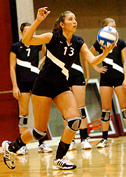 Volleyball Defeats Rival Linfield Wildcats, 3-0