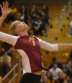 Willamette Sweeps Linfield, 25-21, 25-22, 25-21